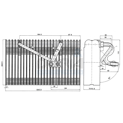 Verdamper, airconditioning Meat Doria 997017