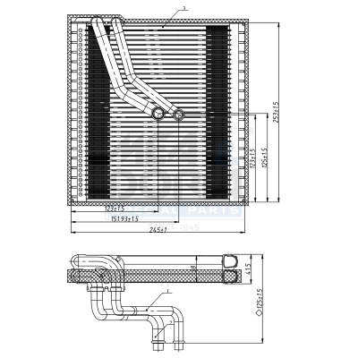 Verdamper, airconditioning Meat Doria 997107