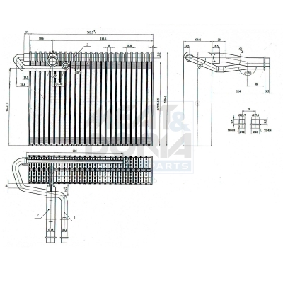 Verdamper, airconditioning Meat Doria 997133