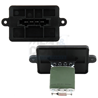 Weerstand, interieurventilator Meat Doria 667554