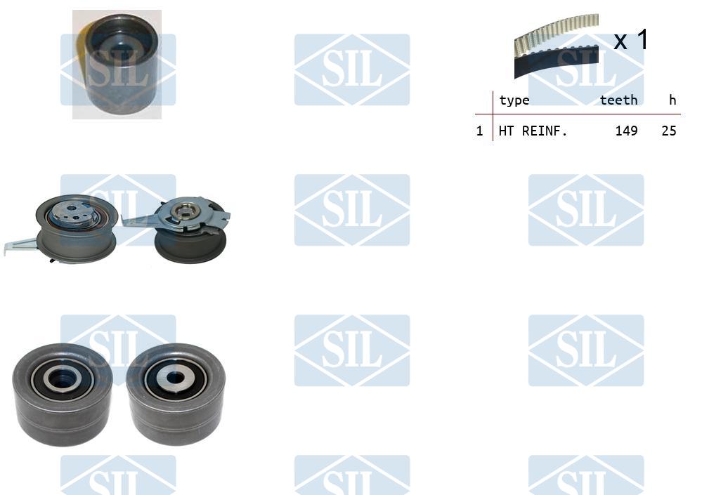 Distributieriem kit Saleri TK1508