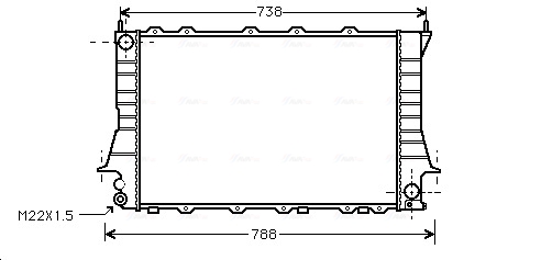 Radiateur Ava Cooling AI2083