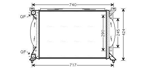 Radiateur Ava Cooling AI2195