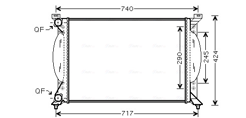 Radiateur Ava Cooling AI2201