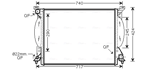 Radiateur Ava Cooling AI2204