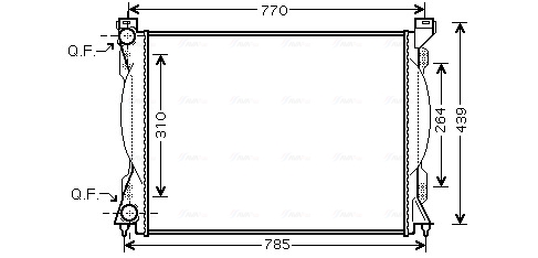 Radiateur Ava Cooling AI2233