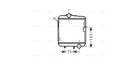 Radiateur Ava Cooling AI2311