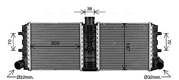 Radiateur Ava Cooling AI2430