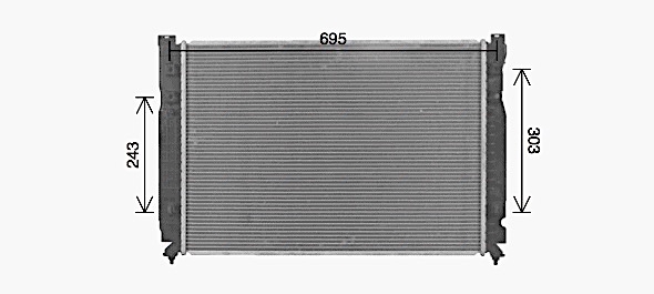 Ava Cooling Radiateur AI2431