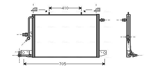 Airco condensor Ava Cooling AI5117