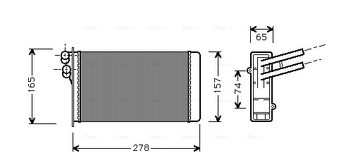 Kachelradiateur Ava Cooling AI6097