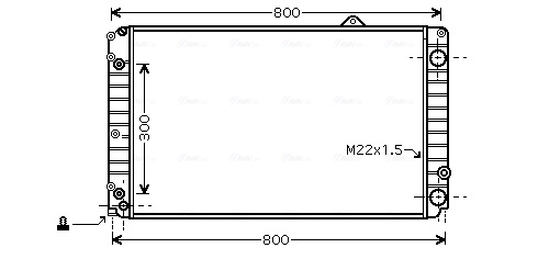 Radiateur Ava Cooling AIA2099