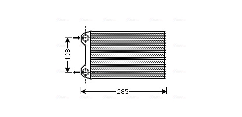 Kachelradiateur Ava Cooling AIA6223