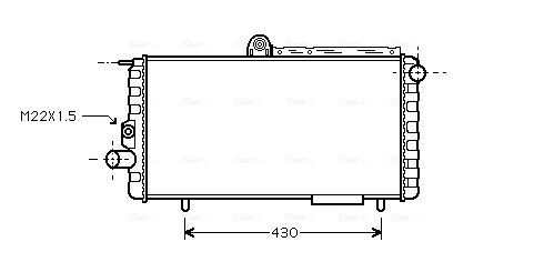 Radiateur Ava Cooling AL2007