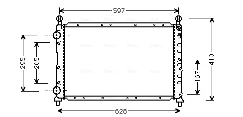 Radiateur Ava Cooling AL2020