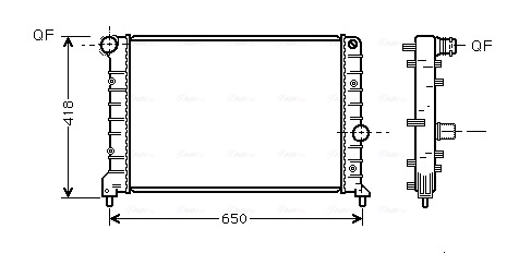 Radiateur Ava Cooling ALA2083