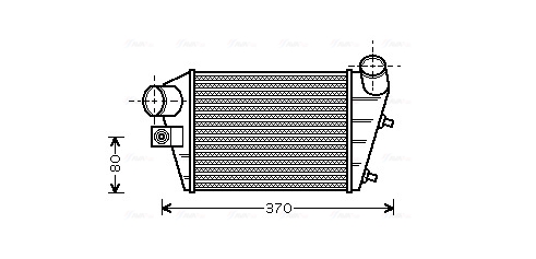 Interkoeler Ava Cooling AL4086