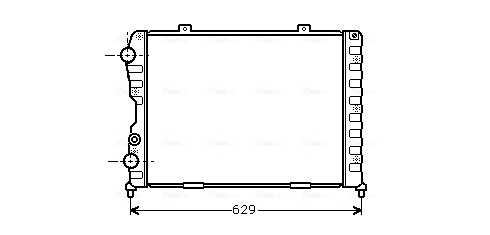 Radiateur Ava Cooling ALA2056