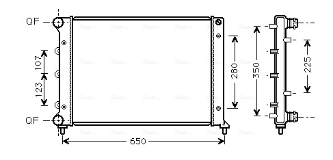 Radiateur Ava Cooling ALA2078