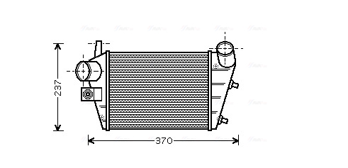 Interkoeler Ava Cooling ALA4085