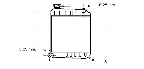 Radiateur Ava Cooling AU2013