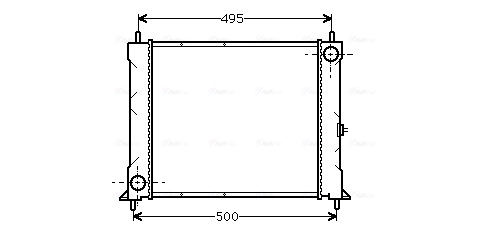 Radiateur Ava Cooling AU2067