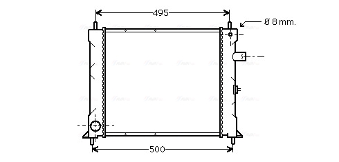 Radiateur Ava Cooling AU2097