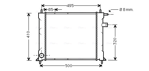 Radiateur Ava Cooling AU2110