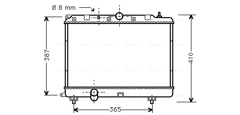 Radiateur Ava Cooling AU2120