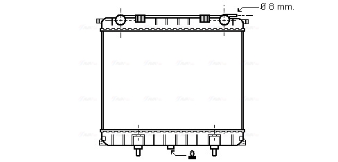 Radiateur Ava Cooling AU2125