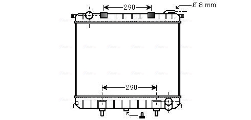 Radiateur Ava Cooling AU2126