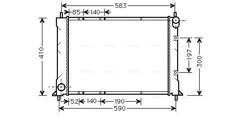 Radiateur Ava Cooling AU2149