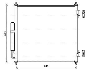 Airco condensor Ava Cooling AUA5218D