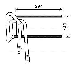 Kachelradiateur Ava Cooling AUA6226