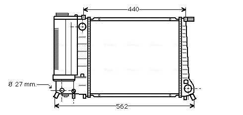 Radiateur Ava Cooling BW2081