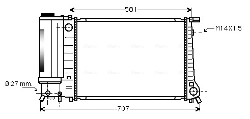 Radiateur Ava Cooling BW2090