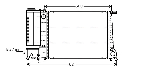 Radiateur Ava Cooling BW2101