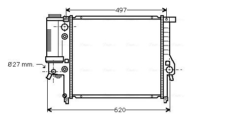 Radiateur Ava Cooling BW2125