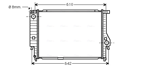 Radiateur Ava Cooling BW2132