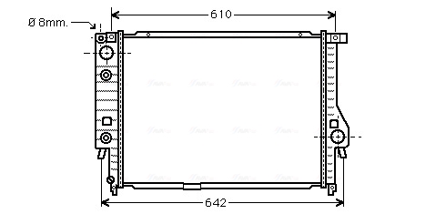 Radiateur Ava Cooling BW2136