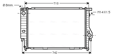 Radiateur Ava Cooling BW2164