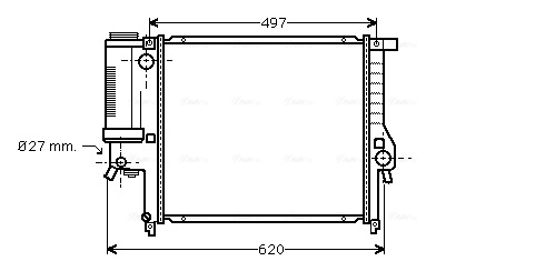 Radiateur Ava Cooling BW2139