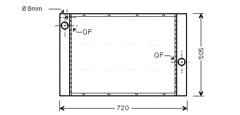 Radiateur Ava Cooling BW2283