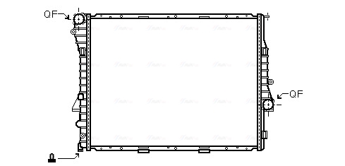 Radiateur Ava Cooling BW2302