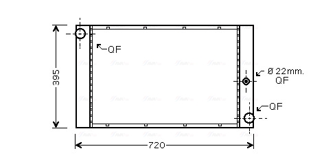 Radiateur Ava Cooling BW2337