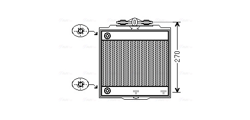 Radiateur Ava Cooling BW2366