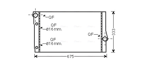 Radiateur Ava Cooling BW2410