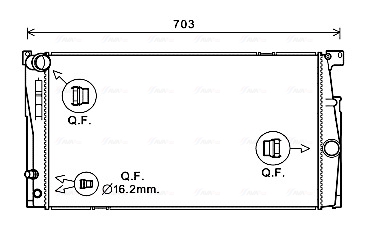 Radiateur Ava Cooling BW2549