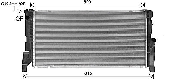 Radiateur Ava Cooling BW2588