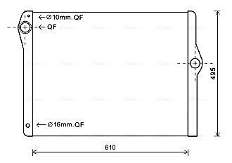 Radiateur Ava Cooling BW2596